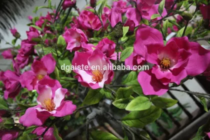 artificial blooming tree outdoor/indoor factory decoration artificial yulan tree