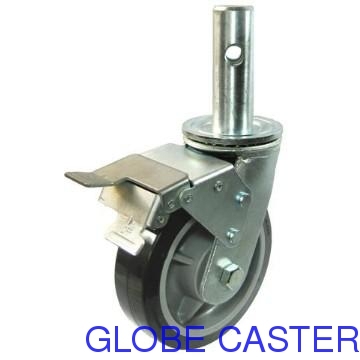 8 inch Swivel Scaffolding Caster /PU Material/Hot Product/SGS Approved