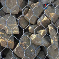 Galfan Hexagonal Gabion Panier en pierre Cage pour la rivière