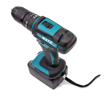 ATO A80121204T Máy khoan lái không dây chuyên nghiệp với pin lithium-ion