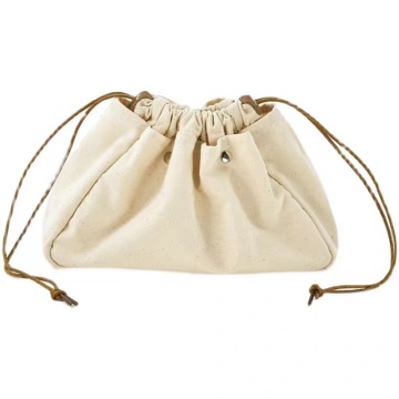Portable Eco-friendly Canvas Toiletry Bag for Travel