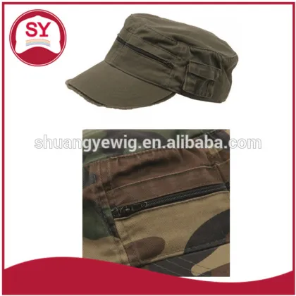 Comy Urban feel pre-curved bill flat top military cap