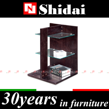 Glass and wood display cabinets / wood glass cabinet / wood and glass cabinets E-99
