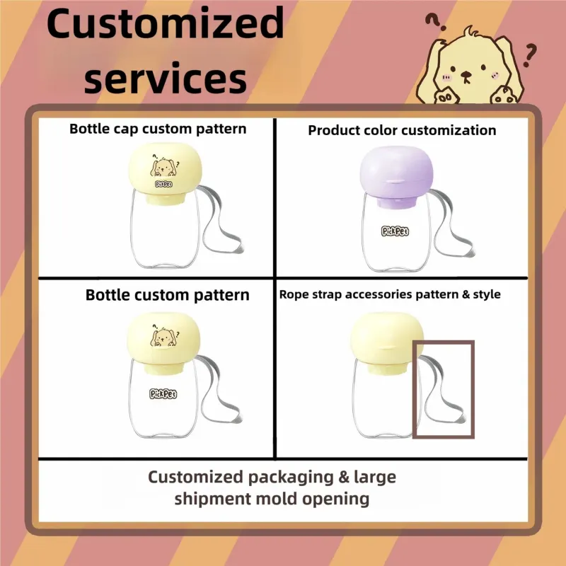 Portable Pet Water Bottle for Dogs and Cats