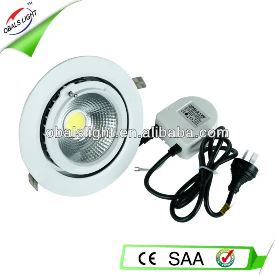 New Design 28W COB LED Downlight/LED Downlight housing /LED Downlight dimmable with CE RoHS SAA C-tick Certification