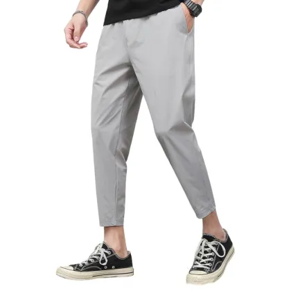 Customized Men's Summer Ice Silk Pants