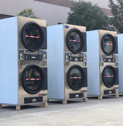 Commercial Coin Operated Double-Deck Dryer