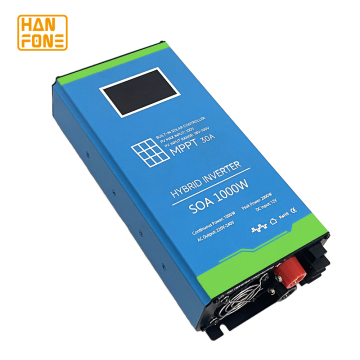 Pengontrol Pengisi Daya MPPT bawaan Inverter Surya Hibrid 1000W
