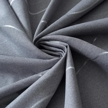 China Textiles: Rayon Linen Blackout Curtain Fabric for Home Decor