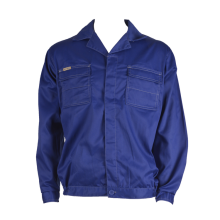 Basic work jacket with chest pocket flaps