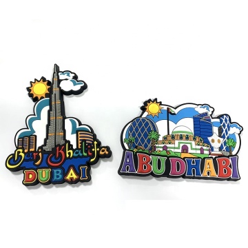 Customvormige zachte PVC -koelkastmagneten voor promoties en personalisatie