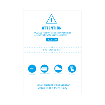 Anti-blue Light Hydrogel Screen Protector for Phone
