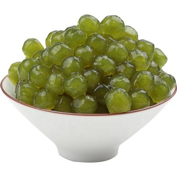 500g Bulk Matcha Flavored Colored Tapioca Pearls: Quality Assured Leisure Snack