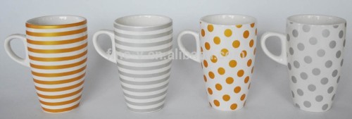The pass-through mug ceramic mug with printing