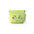 New shrapnel mouth gold silicone coin purse bag mini soft surface buckle female coin bag cartoon silicone hold bag