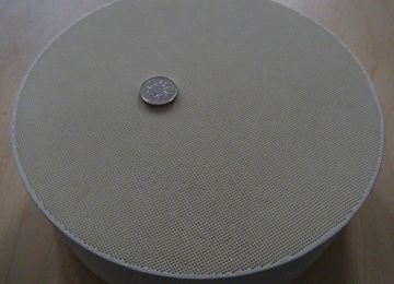 Ceramic Catalyst  Carrier 300cpsi Scr / Doc , Cordierite Honeycomb