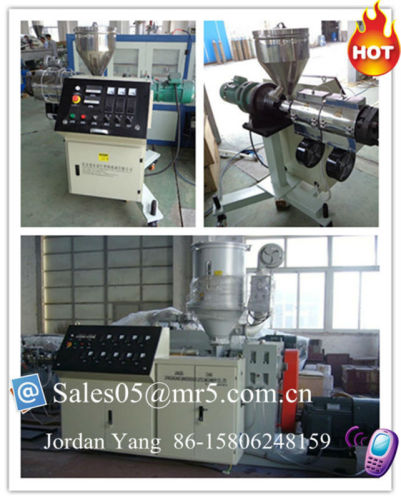 PE PPR PP pipe single screw extruder