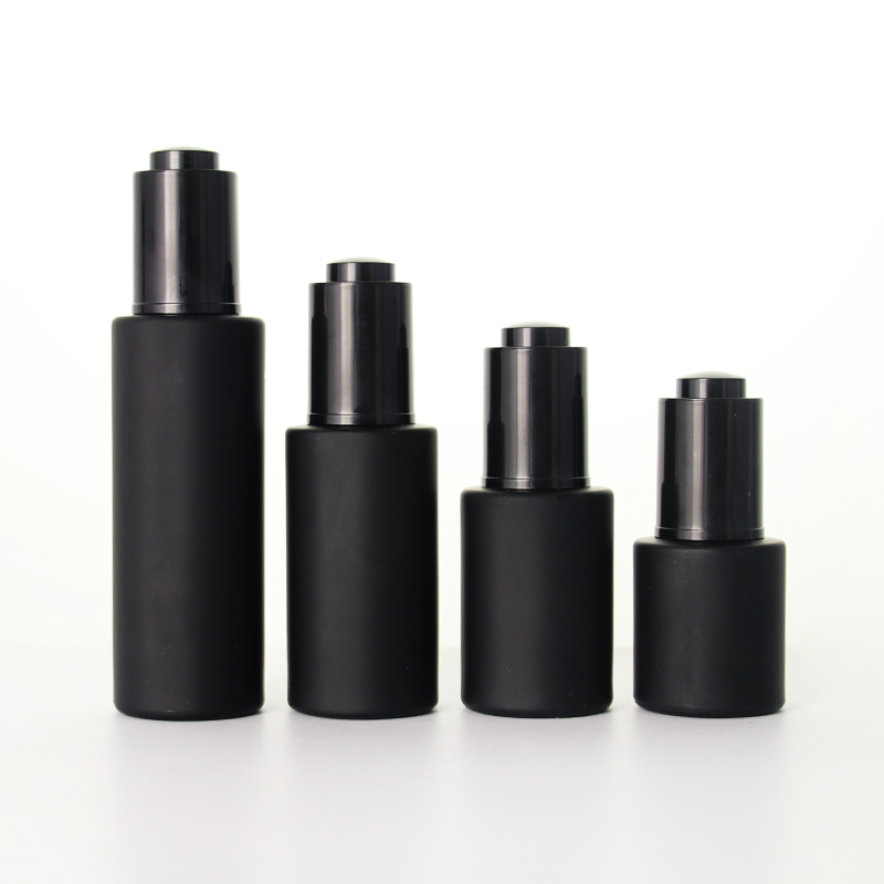 Opaque Frosted Small Glass Dropper Bottles for Essential Oils