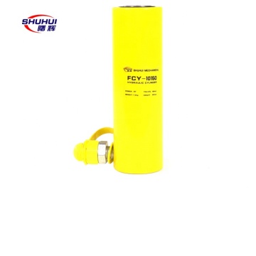 Factory Price Hydraulic Cylinders: 10ton - 100ton Single Acting Hollow Plunger