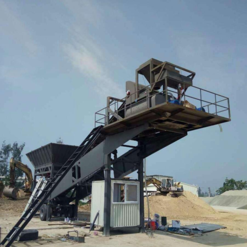 Concrete Mixing Plant (180m3/h) with Sicoma Mixers