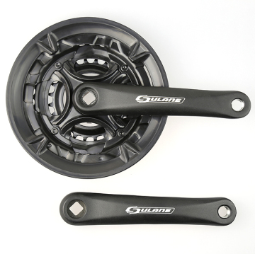 Hot Selling Forged Crank Arm Steel Link and Plastic Chain Cover Bicycle Sprockets