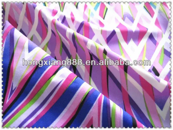 Printed Nylon Spandex Swimwear Sportswear Yoga Pants Fabric