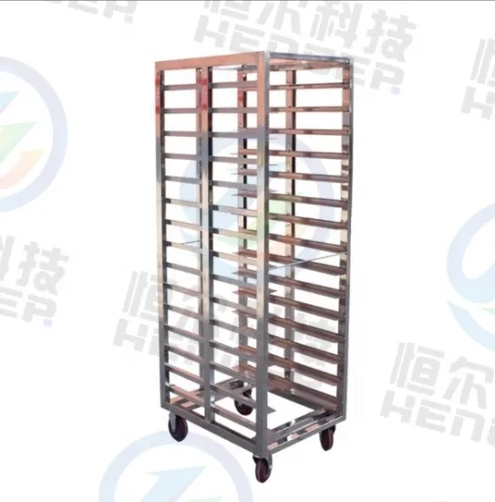 Rack Trolley for Baking Bread, Quick Freezing Sausages, and Smoking
