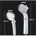 High pressure three function hot sale sprayer handheld shower head for massage with water stop button