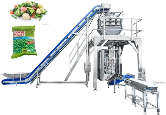 Frozen Broccoli Green beans and Brussels sprouts Packaging