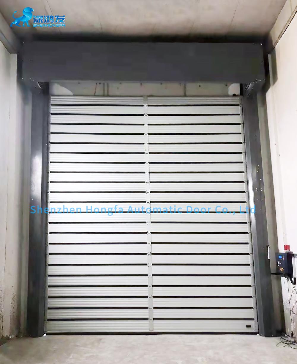 Cement Plant Electric Drive Spiral High Speed Doors