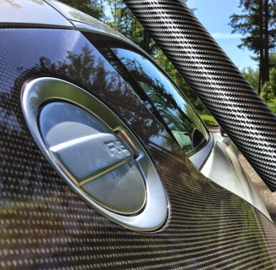 carbon fiber black car wrap vinyl