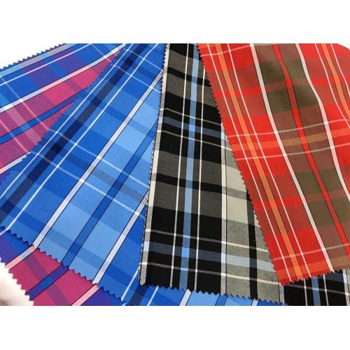 100%Polyester Woven Yarn-dyed Plaid Fabric