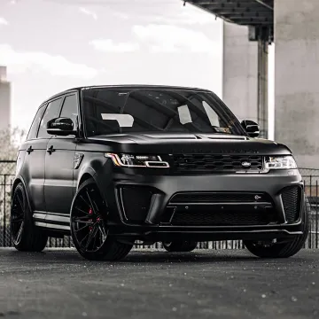 SVR Style Car Body Kit with Front and Rear Bumpers, Headlights for Land Rover Range Rover Sport 2014-2018