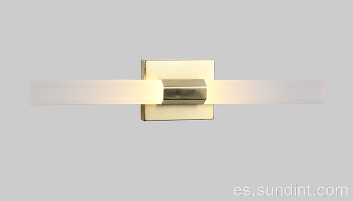 Luz de pared LED decorativa de oro interior moderno