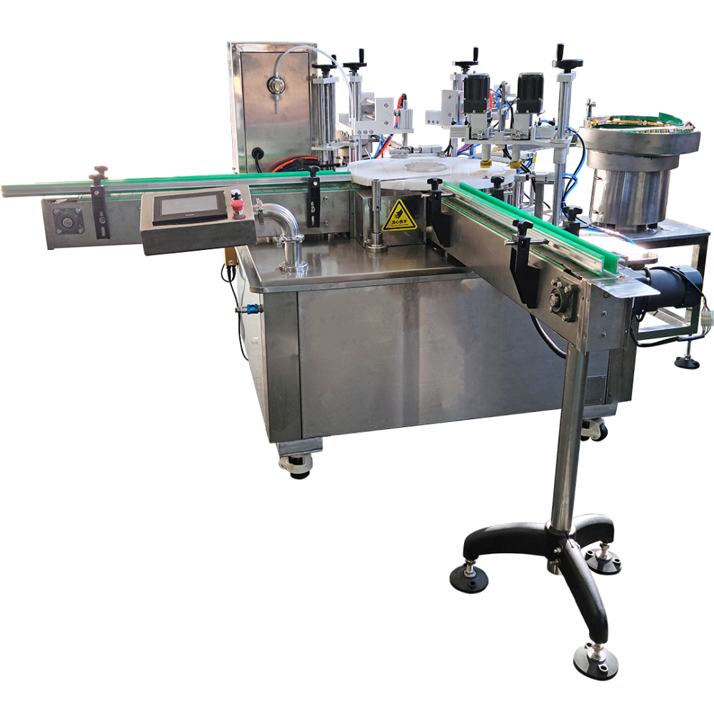 Multi Head Screw Capper Machine For Vial