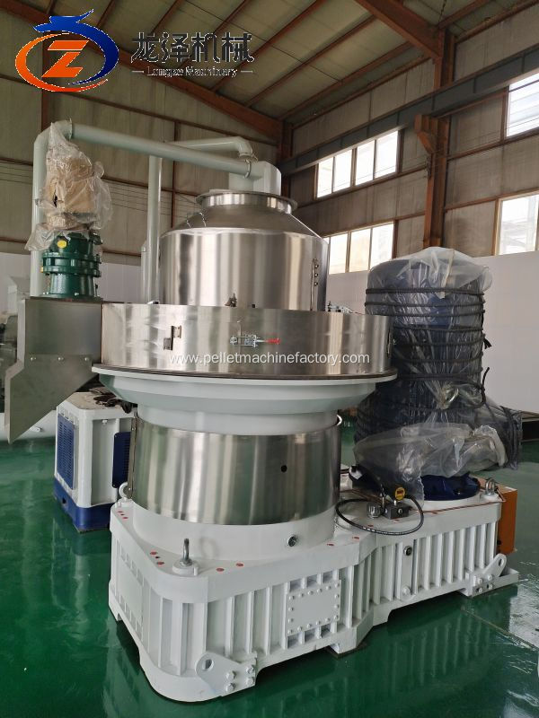 Good quality wood pellet machine straw rice husk waste pressed pellets machine