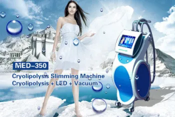 Vertical Cryolipolysis Machine Body Contouring , Non-invasive Treatment