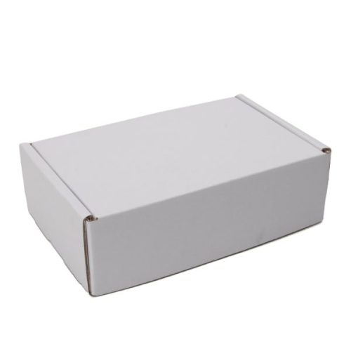 Custom White Corrugated Cardboard Mailers Boxes