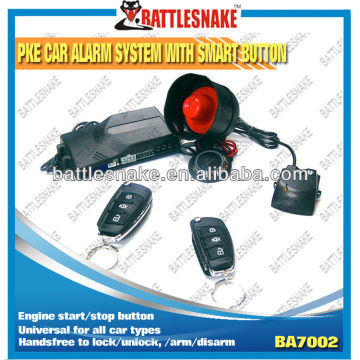 PKE universal keyless entry system CF7002 one way 12v vision car alarm system