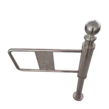 Stainless Steel Automatic Swing Gate with Control Sensor for Supermarket Entrances