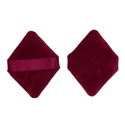 Wholesale Custom Velvet Powder Puff Makeup Cosmetic Sponge Loose Powder Puff Private Label