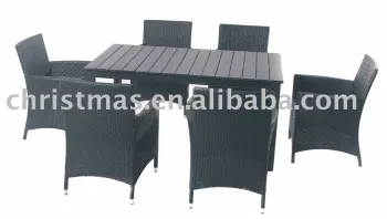 rattan table