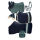 Horses Rug Ear Bonnet Boots Saddle Pads Set