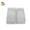 2 cavity biscuits plastic blister tray