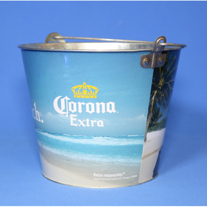 DADI 5L Galvanized Oval Ice Bucket with Handle