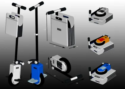 Korfball smallest and lightest unicycle magnetic EMU