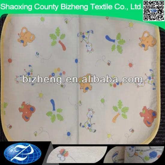 custom print waterproof baby changing mat