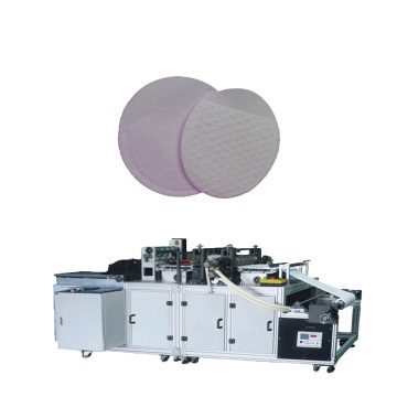 Hand Inserted Semicircular Cotton Pad Making Machine