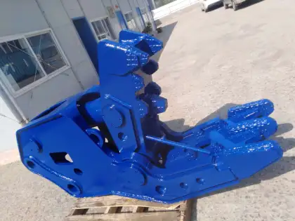 Excavator Hydraulic Metal Shear Cutter for Scrap - Hydraulic Scrap Shears Attachment
