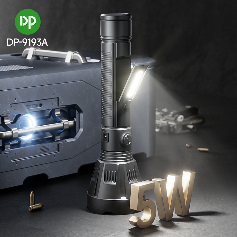 Wide Range High Power LED Tactical Flashlight Torch